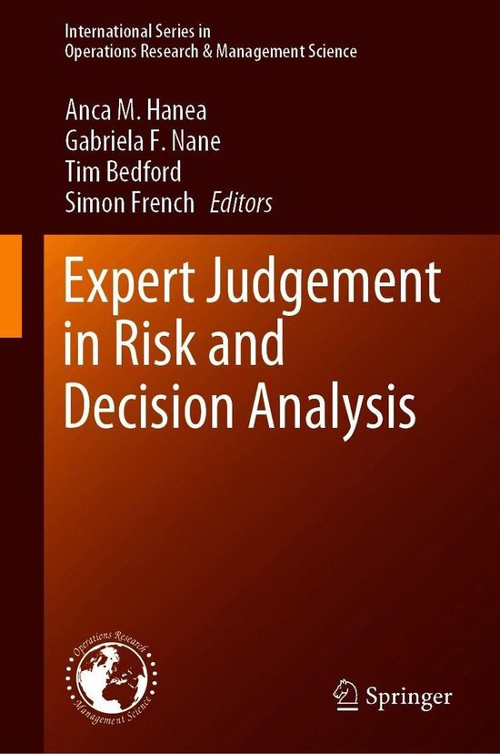 Business and Management (R0) - Expert Judgement in Risk and  ... - cover