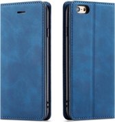 Apple iPhone 6 - 6s Bookcase | Blauw | Pasjeshouder | Portemonnee hoesje