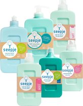 Seepje Was- & Schoonmaakpakket met 6 producten - Milievriendelijk wassen en poetsen!
