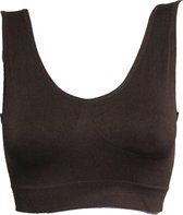 Sport BH geen pads  model Zwart L/XL