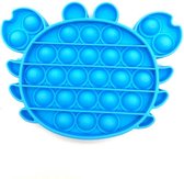 JPS Pop It - Fidget Toys - Tik Tok - Krab - Blauw - Set  2 Delig