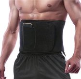 NumberOneCompany Waist Trainer Afslankband Met Telefoon Houder Zweetband