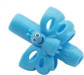 Invendio -vlinders  -  Schrijfhulp - Pennengreep - Schrijfhulpmiddelen - 4 kleuren - 4 stuks