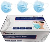 Omnitex Type II chirurgisch wegwerp medische mondkapjes met oorelastiek| EN14683| 98% filtratie, medische kwaliteit  50 stuks
