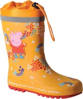 Regatta - Regenlaarzen voor kinderen - Peppa Pig Splash - Oranje/Bloemen - maat 30EU
