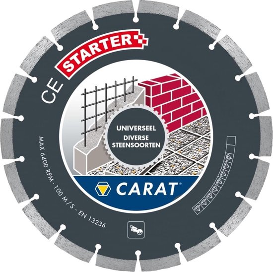 Foto: Carat ce starter diamantzaag universeel 350x20mm ces3502000