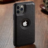 GSMNed - Etui de téléphone en cuir PU iPhone 12 mini noir - Etui en cuir de haute qualité noir - Etui de téléphone iPhone 12 mini noir - Etui en cuir pour iPhone 12 mini noir