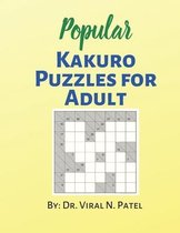 Popular Kakuro Puzzles For Adults: Kakuro Hard