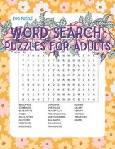 Word Search Puzzles for Adults: 200 Puzzles with a Huge Variety of Words and Topics