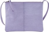 Pieces Dames 17098426 ASTA LEATHER CROSS BODY 
Purple heather Tas - Maat ONE Size