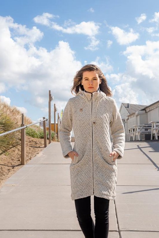 Saodimallsu Dames Losse Open Voorkant Cardigan Lange Mouw Casual Lichtgewicht Zachte Gebreide Truien Jas met Zakken (Groot, Blauw), roze, S