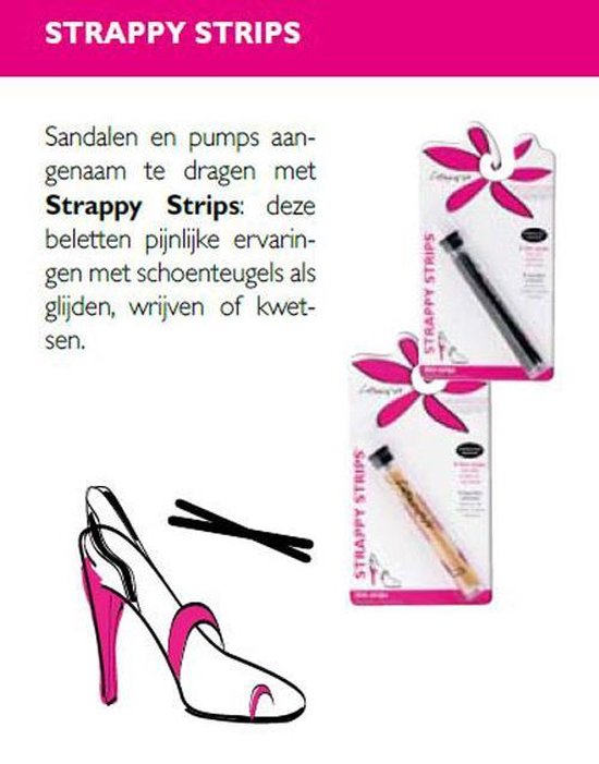 Strappy strips clearance