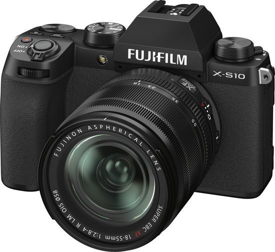 Fujifilm X-S10 + XF 18-55mm f/2.8-4 - Zwart - Fujifilm
