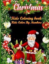 Christmas Kids Coloring Book Kids Color By Numbers