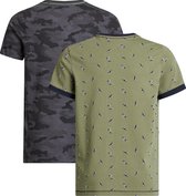 WE Fashion Jongens T-shirt met print, 2-pack
