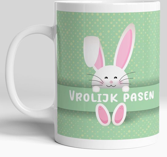 Paashaas Mok - Vrolijk Pasen