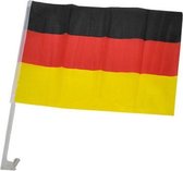 Autoraamvlag Duitsland 30 x 45 cm - Landen thema supporters feestartikelen
