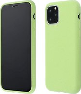 Forcell BIO - Zero Waste Case voor - IPHONE 11 Pro Max - Groen - 100 % Biologisch afbreekbaar -