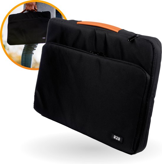 R2B® Laptoptas 15.6 inch geschikt voor Laptops en Tablets - Model Lelystad - Laptoptas Dames & Heren - Laptophoes 15.6 inch - Laptoptassen