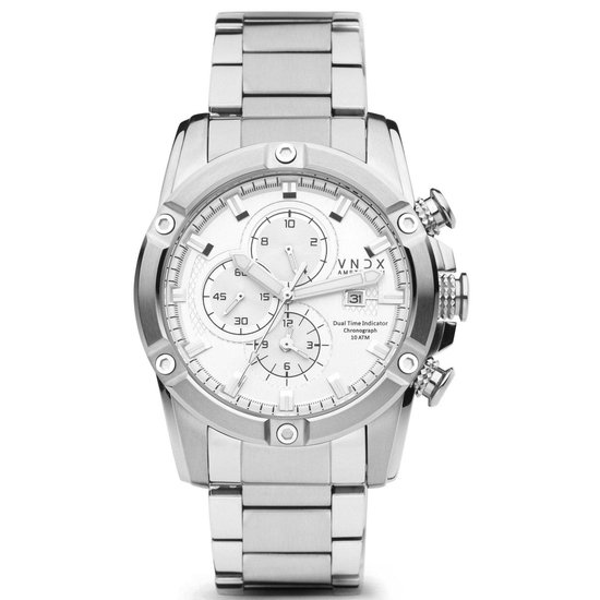 Montre homme | Young Rebel Big Boy Acier Argent Wit