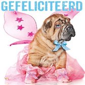 Wenskaart Dierenmanieren Gefeliciteerd