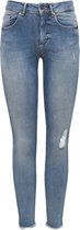 ONLY ONLBLUSH MID SK ANK RAW REA333NOOS Dames Jeans - Maat XS X L30