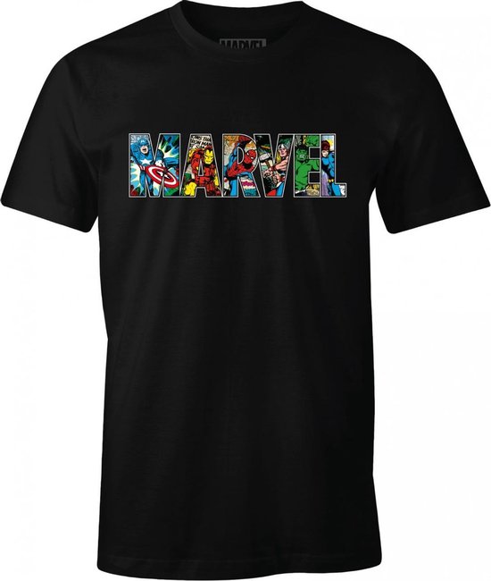 T-shirt Marvel - Groupe Marvel Logo