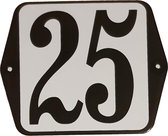 Huisnummer standaard nummer 25