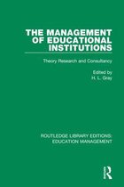 Routledge Library Editions: Education Management-The Management of Educational Institutions