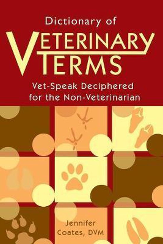 Dictionary of Veterinary Terms - cover