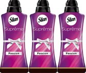Silan - Wasverzachter - Suprême Passion - 3 x 1,1 L - Voordeelverpakking - 132 Wasbeurten