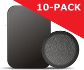 10x Metalen Platen Stickers - Voor Magneet - Mobiele telefoons - Auto telefoonhouder - Zelfklevend - Smartphone