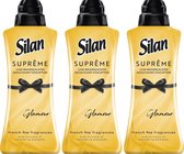 Silan - Wasverzachter - Suprême Glamour - 3 x 1,1 L - Voordeelverpakking - 132 Wasbeurten