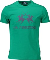 La Martina T-shirt Groen 2XL Heren