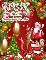 Christmas Color By Number Coloring Book For Kids