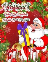 Christmas Color By Number Coloring Book For Kids