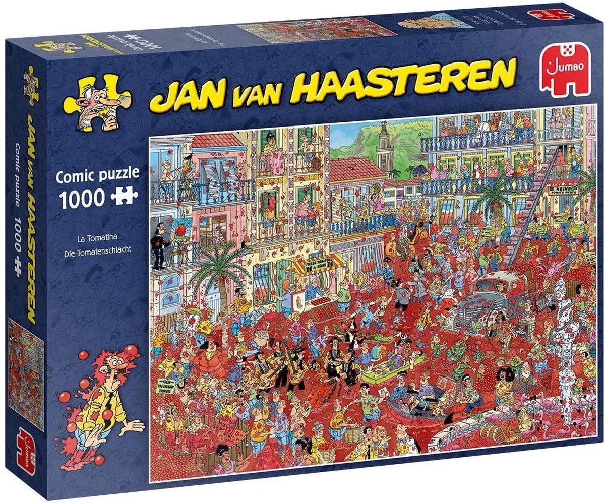 Jan van Haasteren La Tomatina puzzel - 1000 stukjes