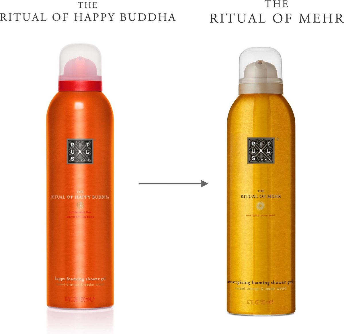 RITUALS The Ritual of Mehr Foaming Shower Gel 200 ml