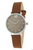 Ernest Horloge Cindy - small - silver mocca