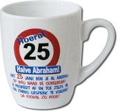 Mug texte 25 moitié Abraham