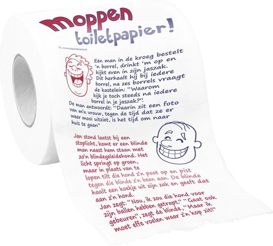 verjaardag Samengesteld Viskeus WC Papier - Toiletpapier - moppen | bol.com