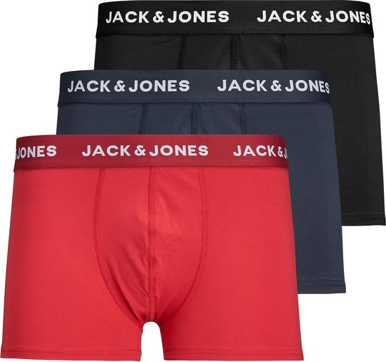 Jack & Jones Onderbroek - Mannen - zwart/rood/blauw