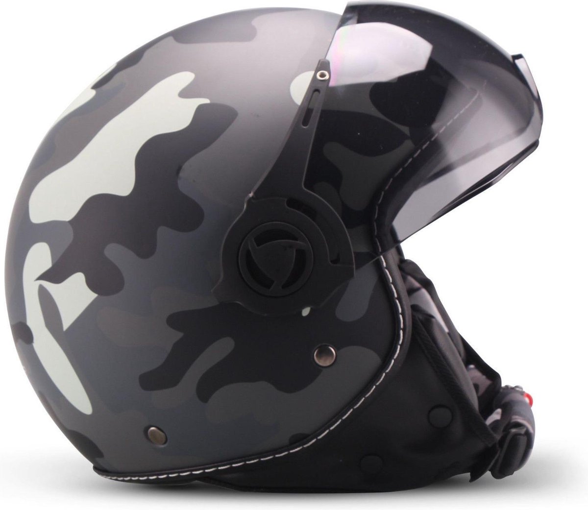 Tucano Urbano 651 - Bonnet En Soie 100% Moto BRANCALEONE - Taille M-L - Sous-Casque Intégral En Soie 100% Noir - Protection Complète Contre La Pluie Et Le Froid