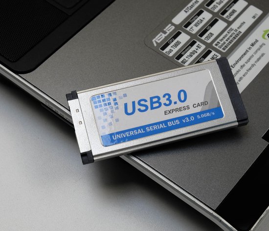USB 3.0 Express kaart voor laptop - Notebook 34mm PCI slot Express Card ...