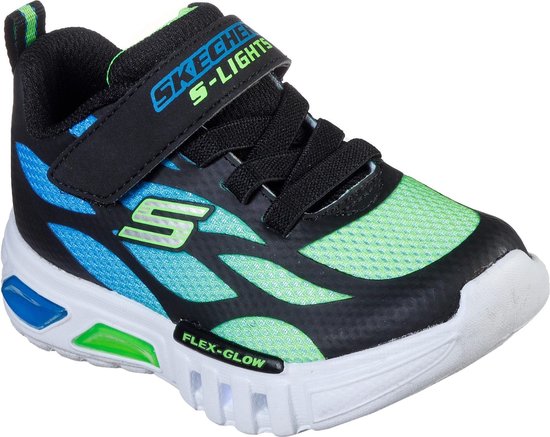 Skechers Sneakers - Maat 26 - Unisex - zwart/groen/blauw | bol.com