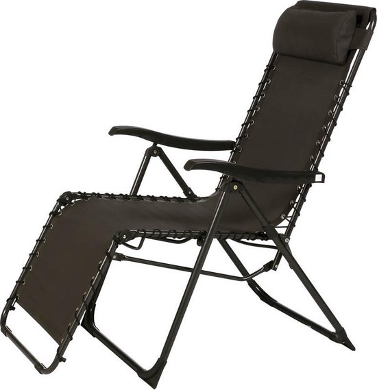 Chaise longue Hesperide Silos - rembourrée, structure en acier avec  accoudoirs -... | bol