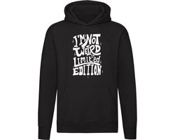 I'm not weird, i'm limited edition hoodie | uniek | limited edition | grappig | unisex | trui | sweater | hoodie | capuchon
