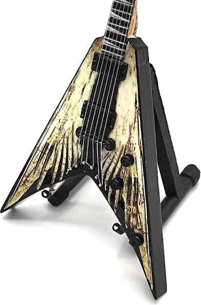 Miniatuur Gitaar - Megadeth - Dave Mustaine - Angel Of Death