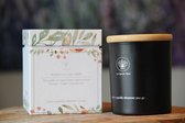 Sojawas kaars met Drakenbloed geur - Cadeau voor haar - Moederdag - Geurkaars - Geschenk - kwaliteit - Geschenkverpakking - 210g - Valentijn