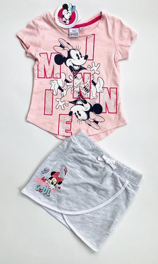 Disney Minnie Mouse T-shirt - met glitterprint - jaar)